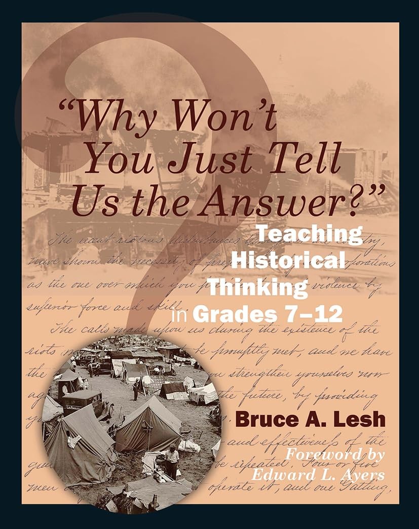 Buy Why Won't You Just Tell Us the Answer? by Bruce Lesh — BookShops.in