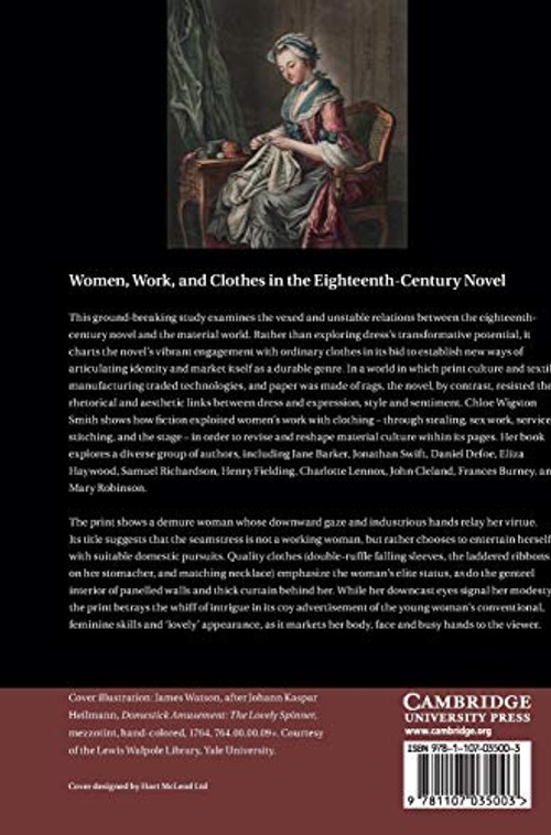 Women, Work, and Clothes in the Eighteenth-Century Novel – Chloe Wigston Smith view 3