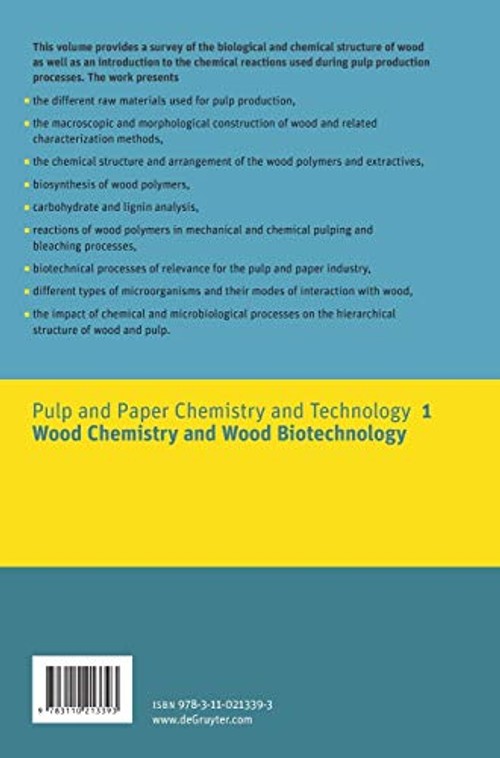 Wood Chemistry and Wood Biotechnology by Monica Ek view 3