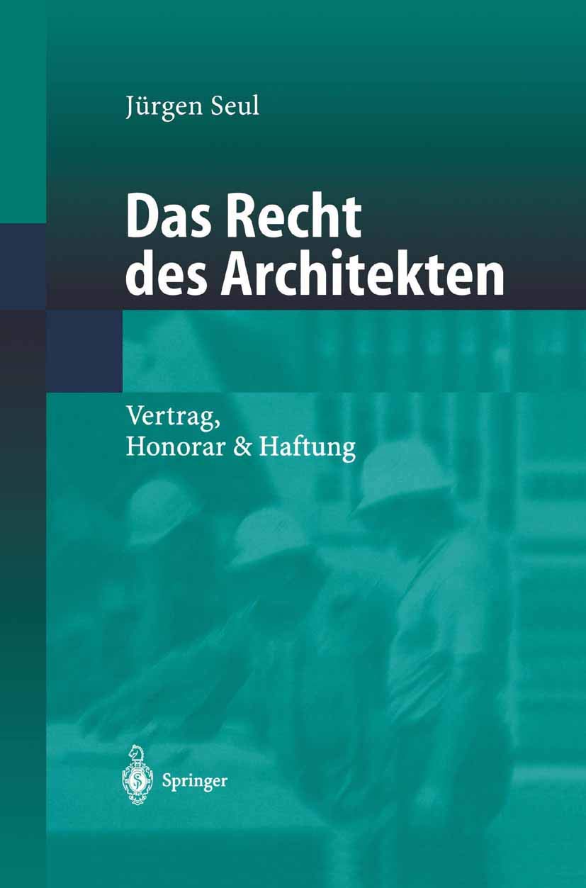 Das Recht Des Architekten (English, Jürgen Seul) view 2