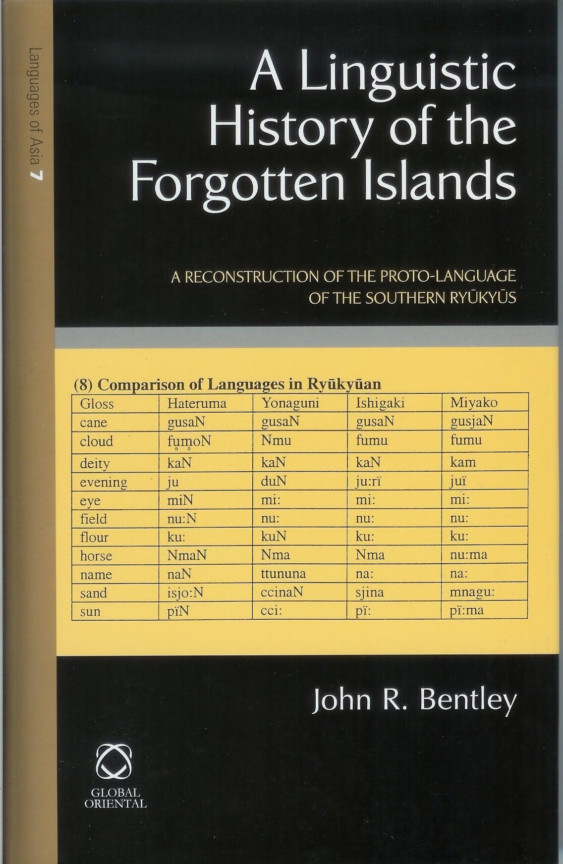 Buy A Linguistic History of the Forgotten Islands: A Reconstruction of the Proto-language of the Southern Ryūkyūs by John R. Bentley – Global Oriental, English, Paperback, Illustrated Edition (Languages of Asia Series) — BookShops.in