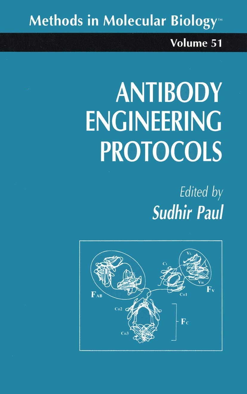 Buy Antibody Engineering Protocols (Methods in Molecular Biology, 51) by Sudhir Paul | Humana Press | Paperback | 1995 Edition | English | 9780896032750 — BookShops.in