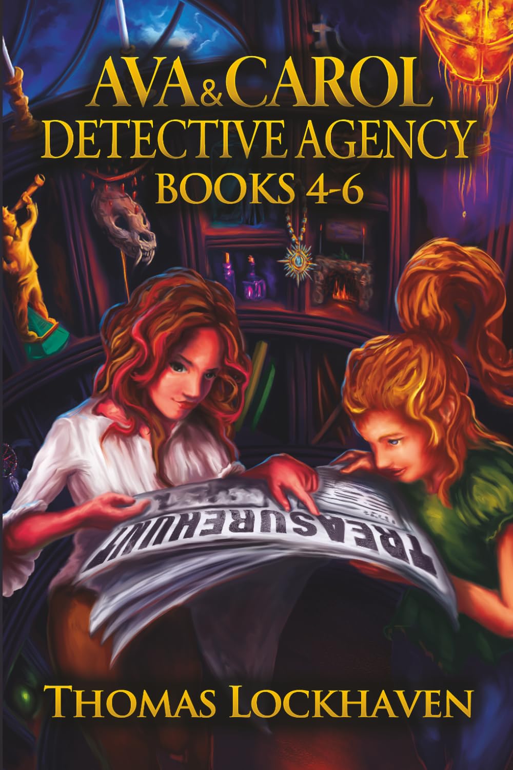 Buy Ava & Carol Detective Agency Books 4-6 Bundle: Dognapped, The Eye of God & More | Thomas Lockhaven, Emily Chase, David Aretha | Twisted Key Publishing | Hardcover | Children's Mystery Series — BookShops.in