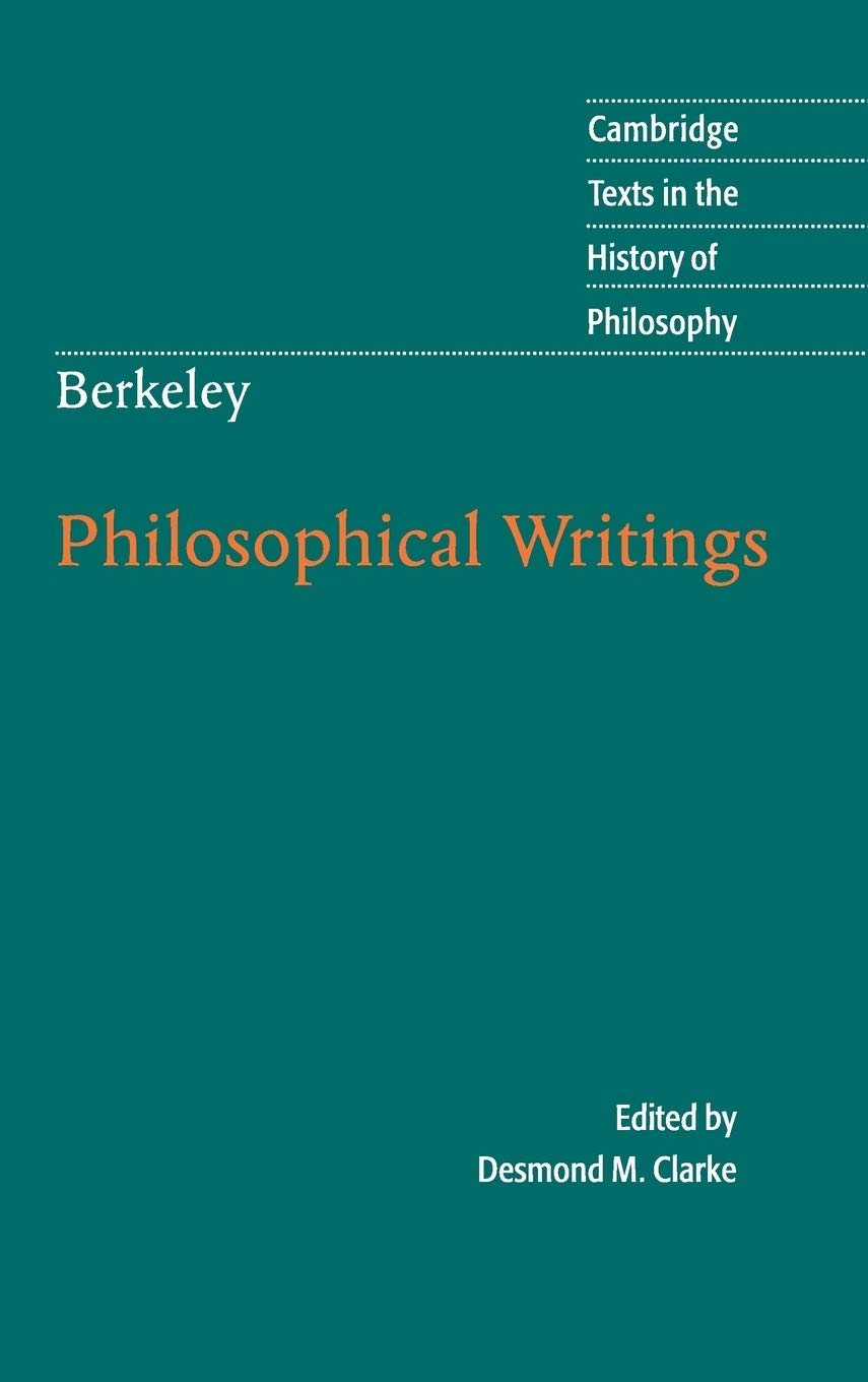Buy Berkeley: Philosophical Writings by Desmond M. Clarke | Cambridge University Press | Hardcover | 1st Edition | History of Philosophy — BookShops.in