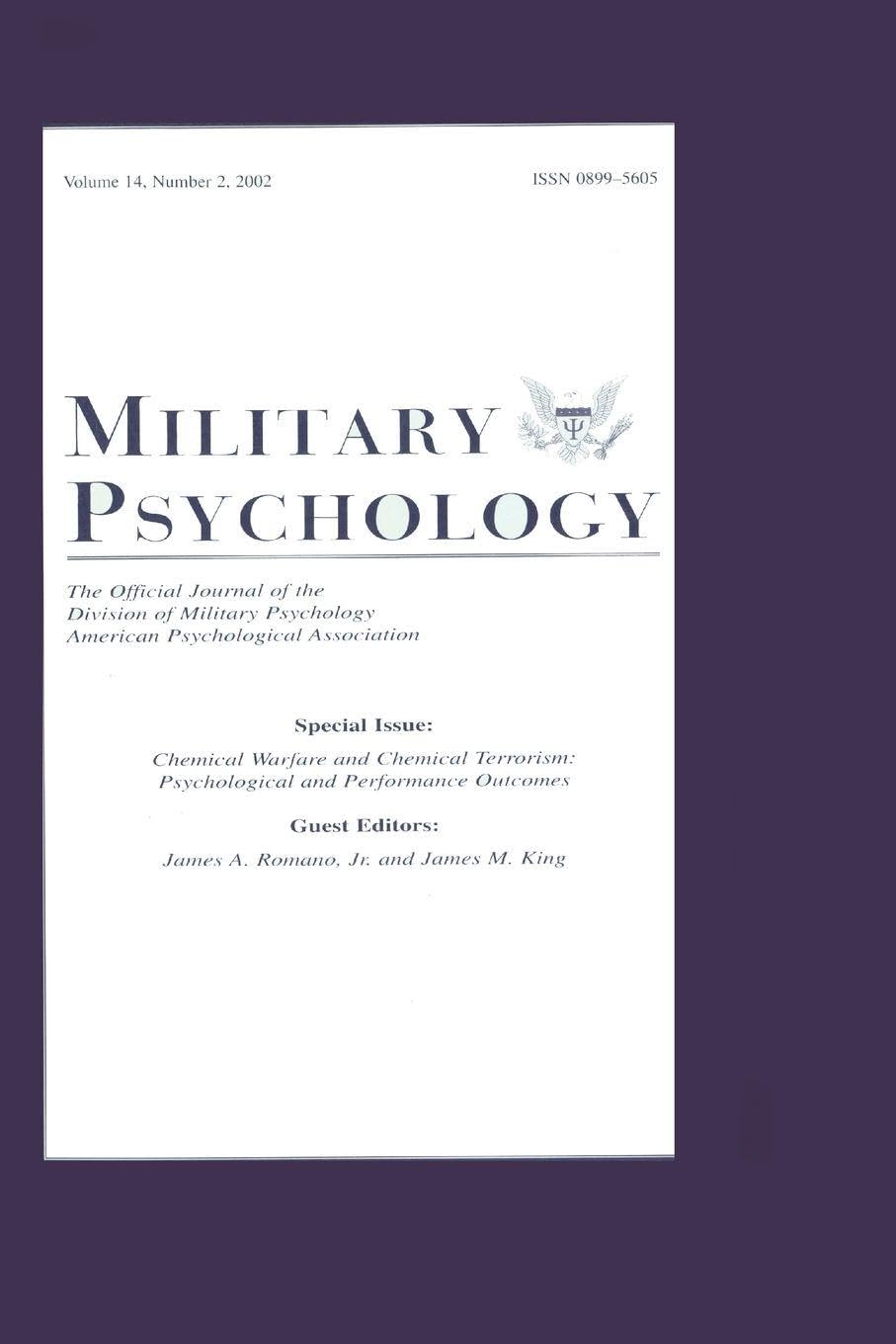 Buy Chemical Warfare and Chemical Terrorism: Psychological and Performance Outcomes by James A. Romano Jr | James M. King | Psychology Press | Hardcover | 1st Edition — BookShops.in