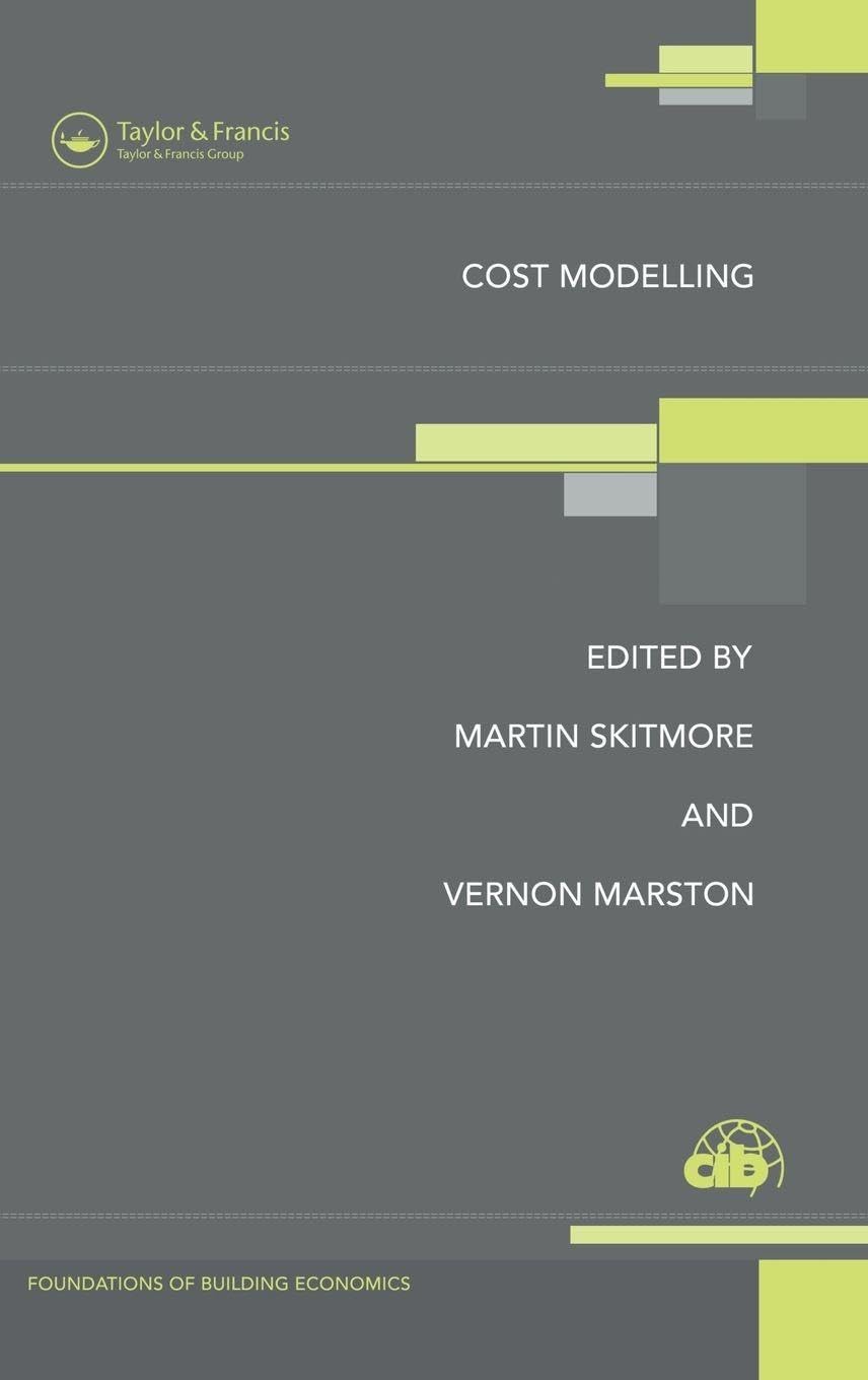Buy Cost Modelling: Foundations of Building Economics | M. Skitmore, V. Marston | Routledge | 1st Edition Hardcover | Construction Cost Forecasting Book for Professionals & Students — BookShops.in