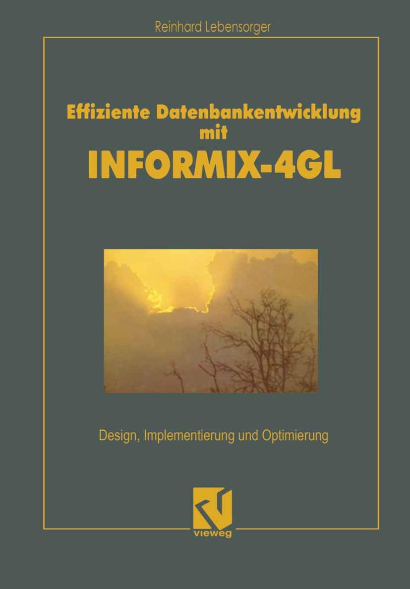 Buy Effiziente Datenbankentwicklung mit INFORMIX-4GL: Design, Implementierung und Optimierung by Reinhard Lebensorger – Springer-Verlag German Hardcover – Bookshops.in — BookShops.in