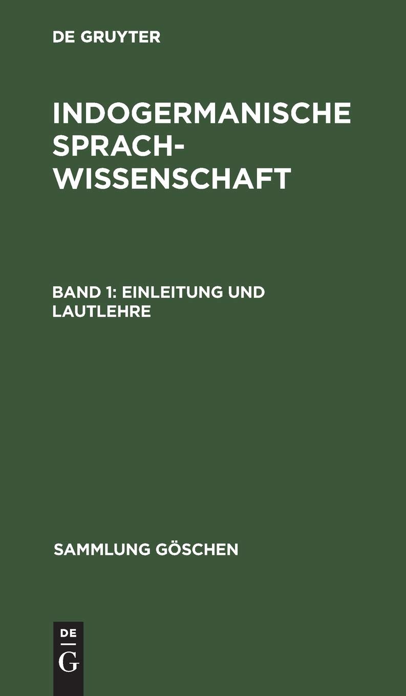 Buy Einleitung und Lautlehre (Sammlung Göschen 59) by Hans Krahe - Walter de Gruyter German Paperback 5th Edition — BookShops.in
