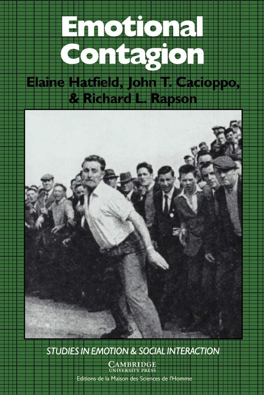 Buy Emotional Contagion by Elaine Hatfield, John T. Cacioppo | Cambridge University Press Hardcover | Studies in Emotion and Social Interaction | Psychology & Neuropsychology Textbook — BookShops.in