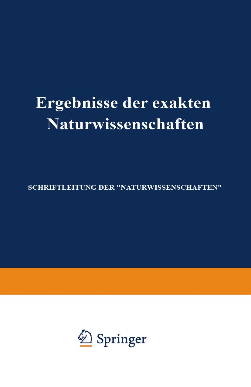 Buy Ergebnisse der Exakten Naturwissenschaften: Zwölfter Band (1933) - Springer Tracts in Modern Physics, German Hardcover by Schriftleitung Der Naturwissenschaften | Bookshops.in — BookShops.in