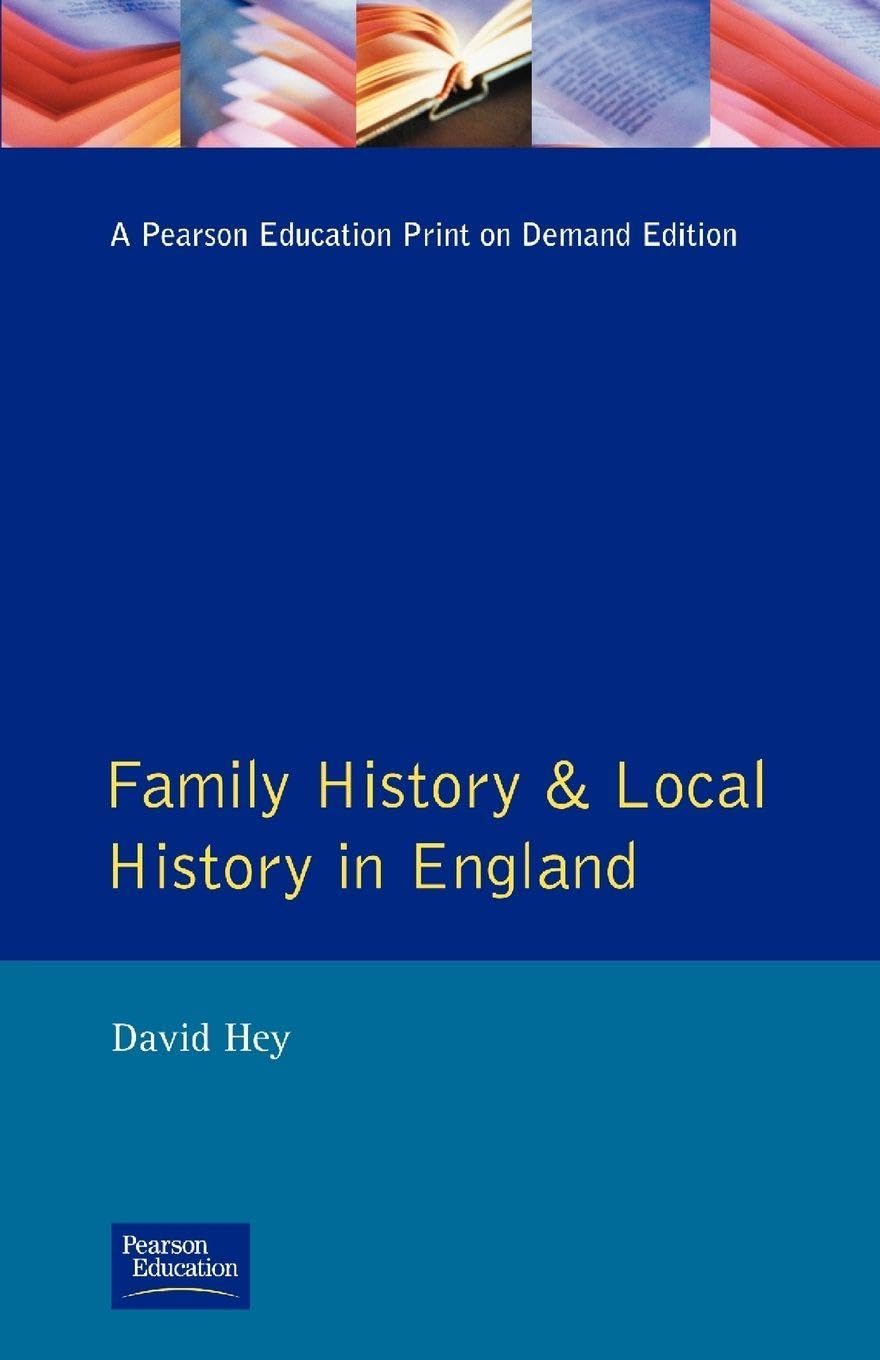 Buy Family History and Local History in England by David Hey | Routledge Hardcover | 1st Edition 1987 | European History Books — BookShops.in
