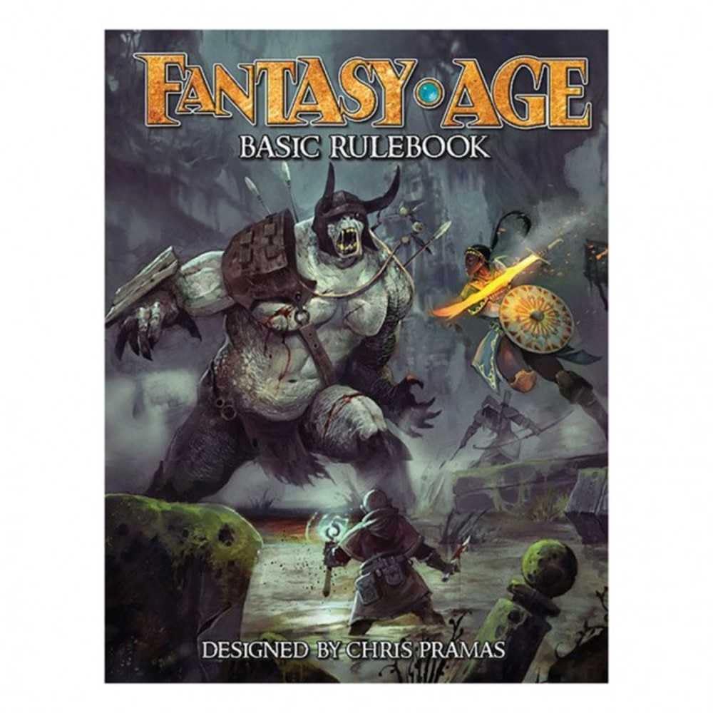 Buy Fantasy AGE Basic Rulebook Hardcover by Chris Pramas | Green Ronin Publishing | Tabletop RPG Game Book for Sword & Sorcery Adventures — BookShops.in