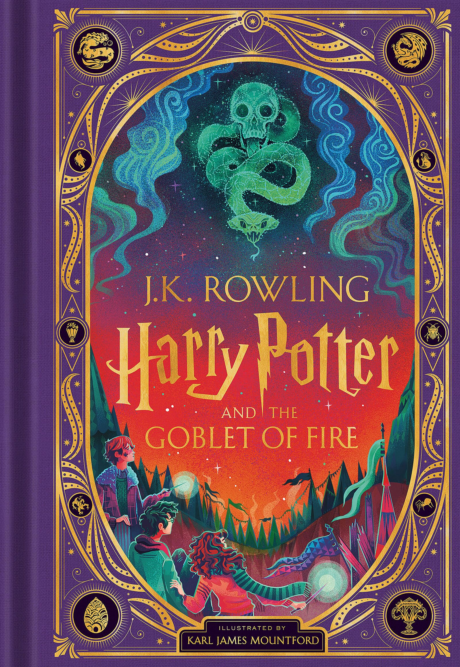 Buy Harry Potter and the Goblet of Fire (Interactive Illustrated Edition) by J.K. Rowling | Scholastic Hardcover | Bookshops.in — BookShops.in