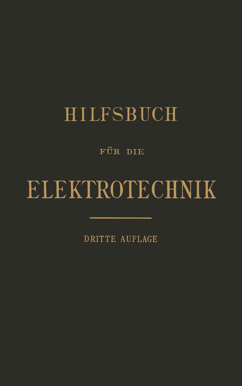 Buy Hilfsbuch für die Elektrotechnik by Grawinkel, Fink, Goppelsroeder | Springer-Verlag | German Hardcover | Electrical Engineering Reference — BookShops.in
