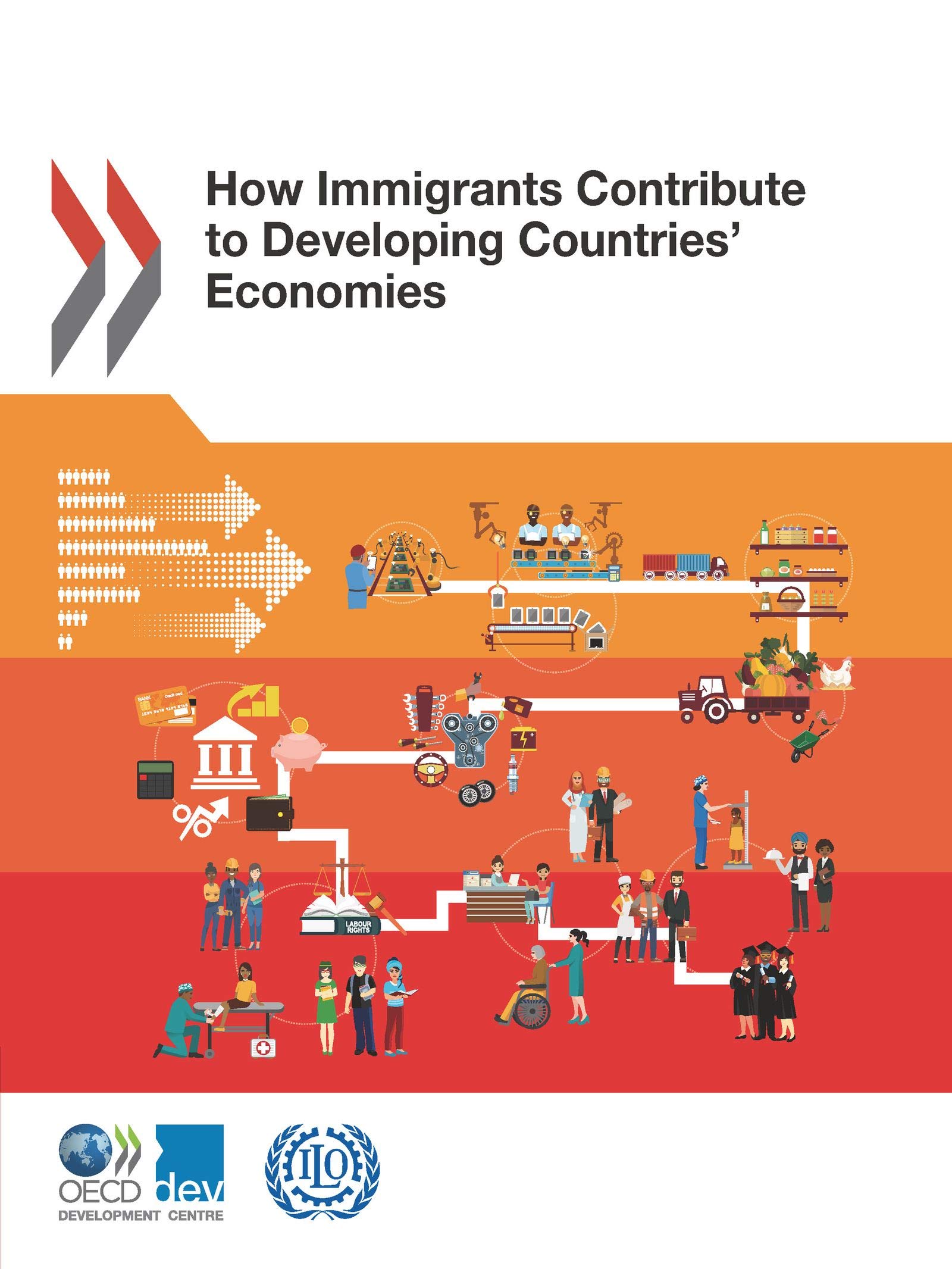 Buy How Immigrants Contribute to Developing Countries' Economies: A Study by OECD and ILO | Hardcover | English | Bookshops.in — BookShops.in