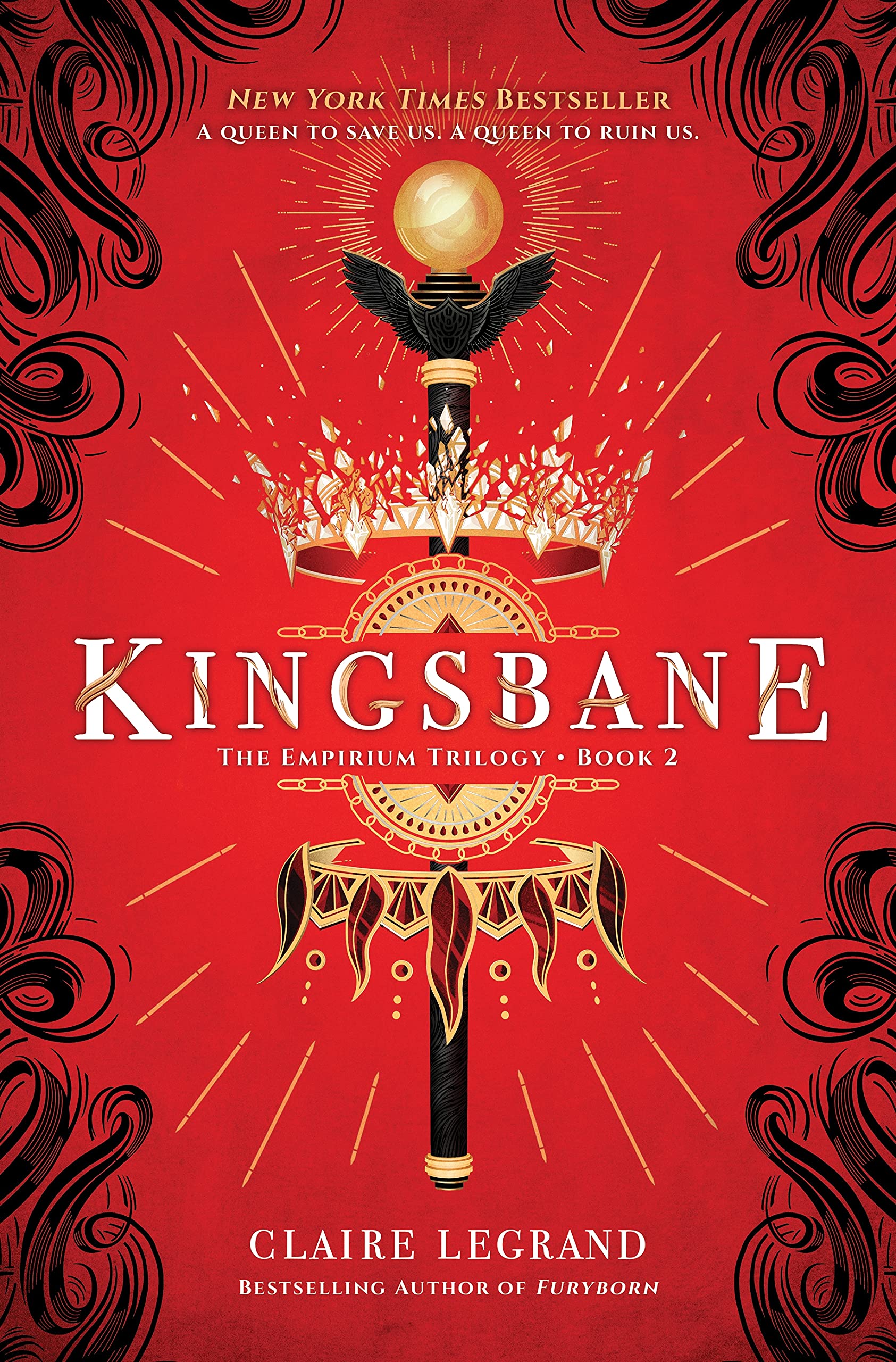 Buy Kingsbane by Claire Legrand (The Empirium Trilogy Book 2) | Hardcover | Sourcebooks Fire | Teen & Young Adult Fantasy — BookShops.in
