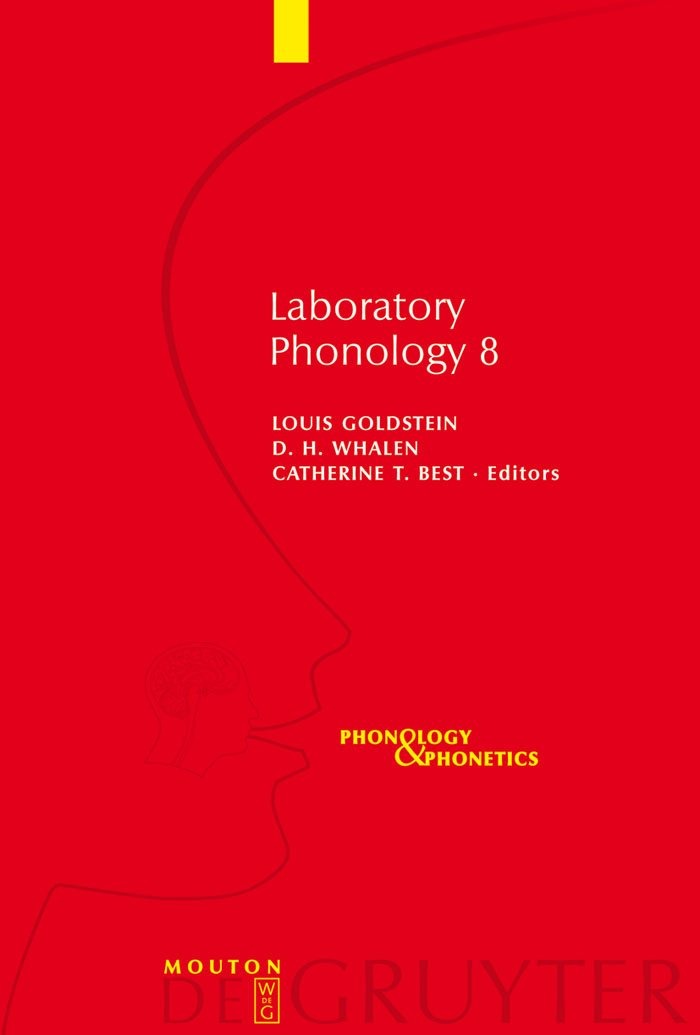 Buy Laboratory Phonology 8 (Phonology and Phonetics [PP], 4-2) by Louis Goldstein, D. H. Whalen, Catherine T. Best | De Gruyter Mouton | English | Paperback | 2006 — BookShops.in