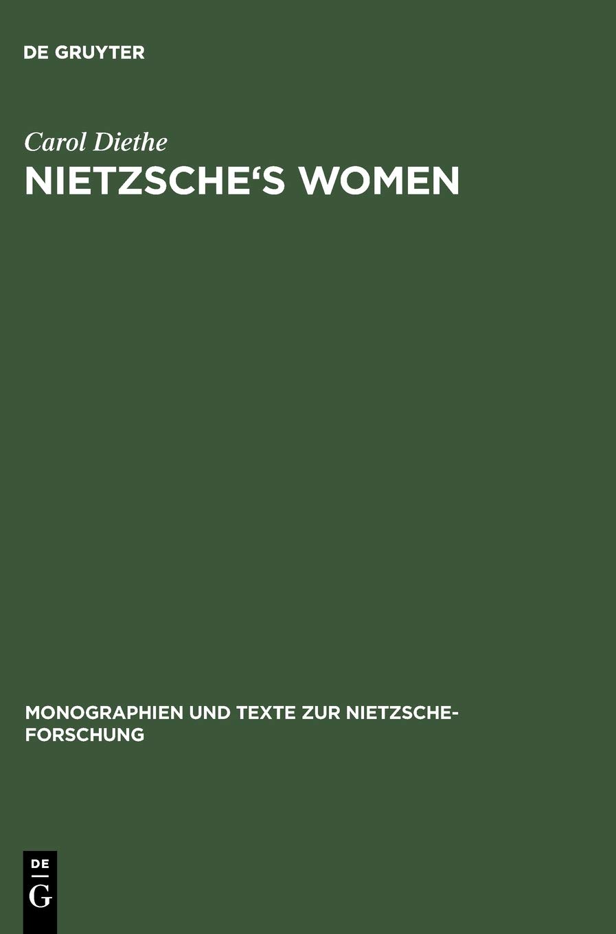 Buy Nietzsche's Women: Beyond the Whip by Carol Diethe | Hardcover | De Gruyter | European Literary Criticism — BookShops.in