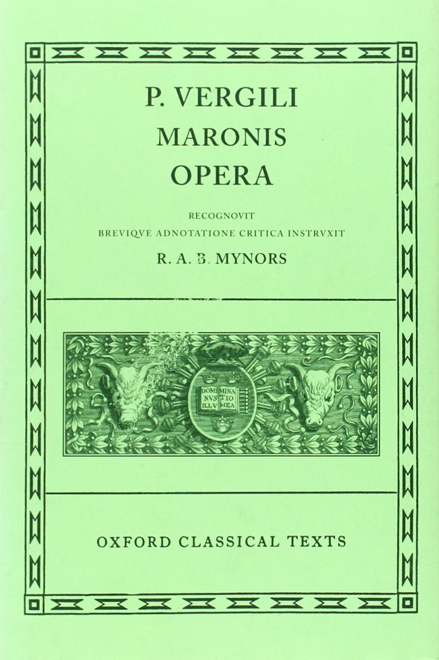 Buy P. Vergili Maronis Opera (Oxford Classical Texts) | Virgil, Mynors | Latin Hardcover | Clarendon Press | Higher Education Textbooks — BookShops.in