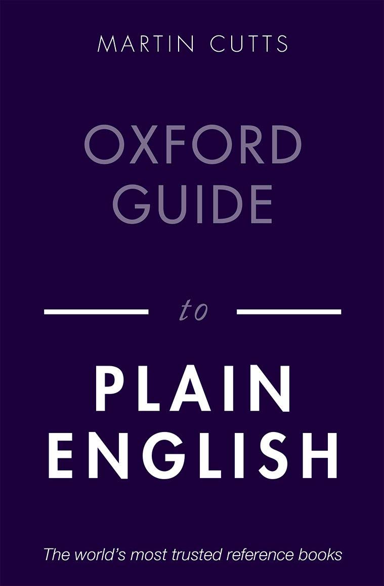 Buy Oxford Guide to Plain English 5th Edition by Martin Cutts | OUP Oxford | Hardcover | English Grammar & Writing Skills Book — BookShops.in