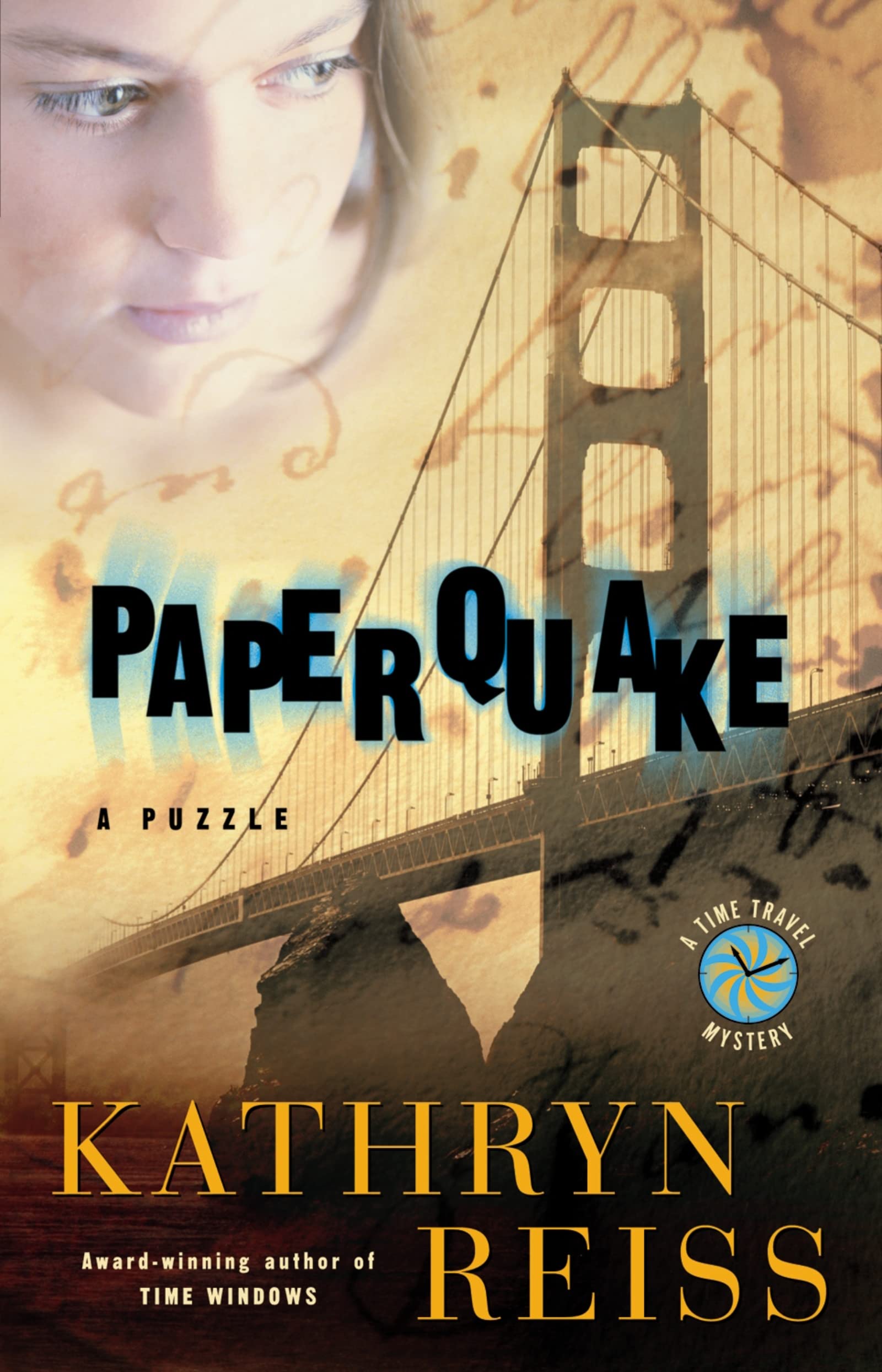 Buy Paperquake: A Puzzle (Time Travel Mysteries) by Kathryn Reiss | Clarion Books Hardcover 2002 | Children's Coming-of-Age Mystery — BookShops.in