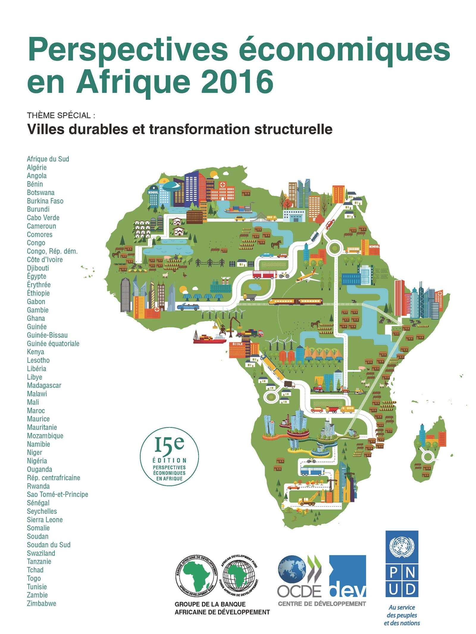 Buy Perspectives économiques en Afrique 2016 : Villes durables et transformation structurelle | OECD | Hardcover | French | Economics & Development — BookShops.in