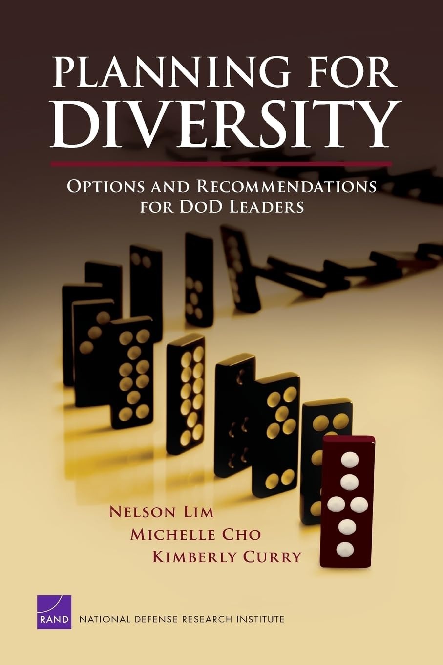 Buy Planning For Diversity: Options and Recommendations for DOD Leaders by Nelson Lim, Michelle Cho, Kimberly Curry - Rand Corp, English, Paperback, 2008 — BookShops.in