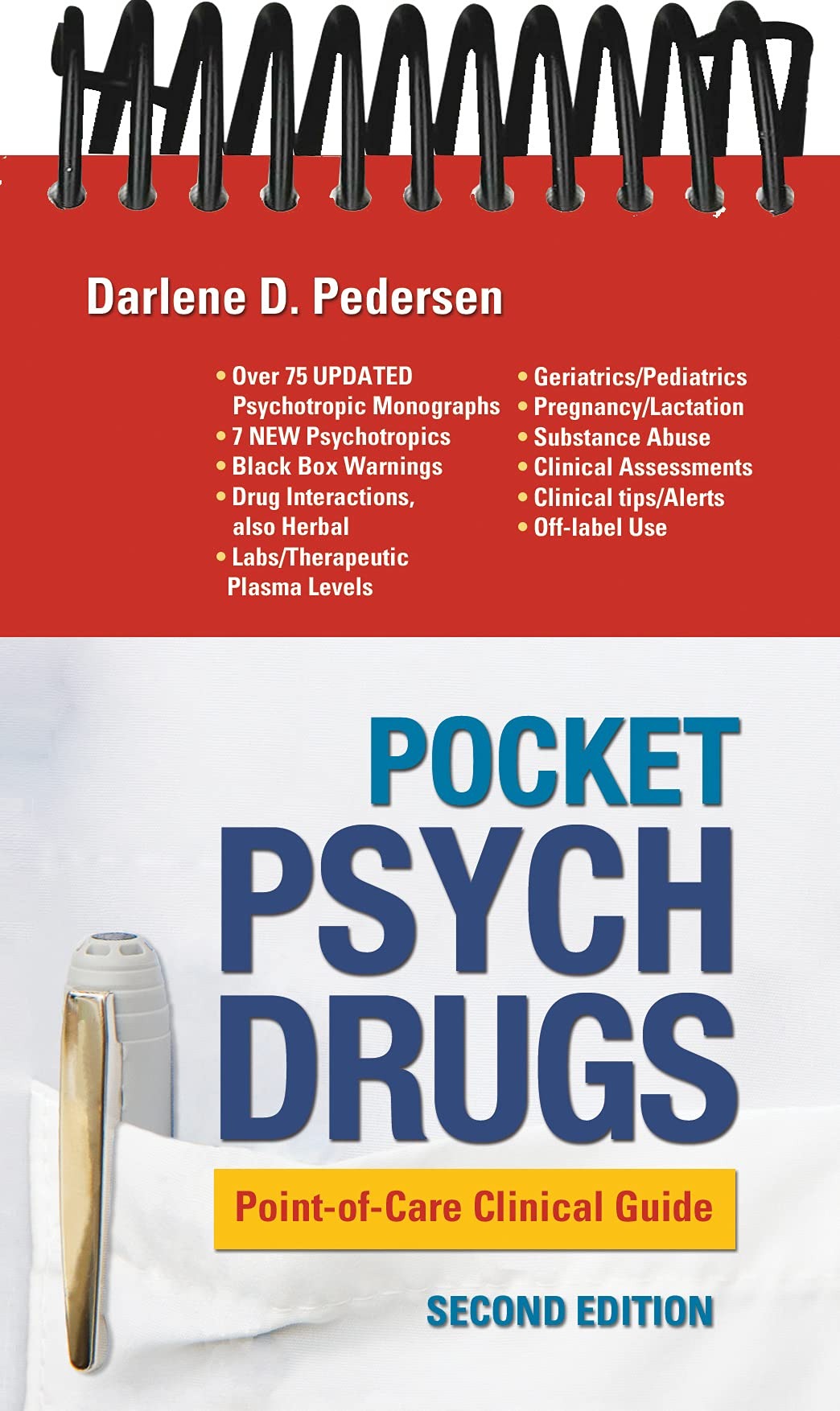 Buy Pocket Psych Drugs: Point-of-Care Clinical Guide by Darlene D. Pedersen | 2nd Edition | F.A. Davis Company | English | Paperback | 9780803675780 — BookShops.in