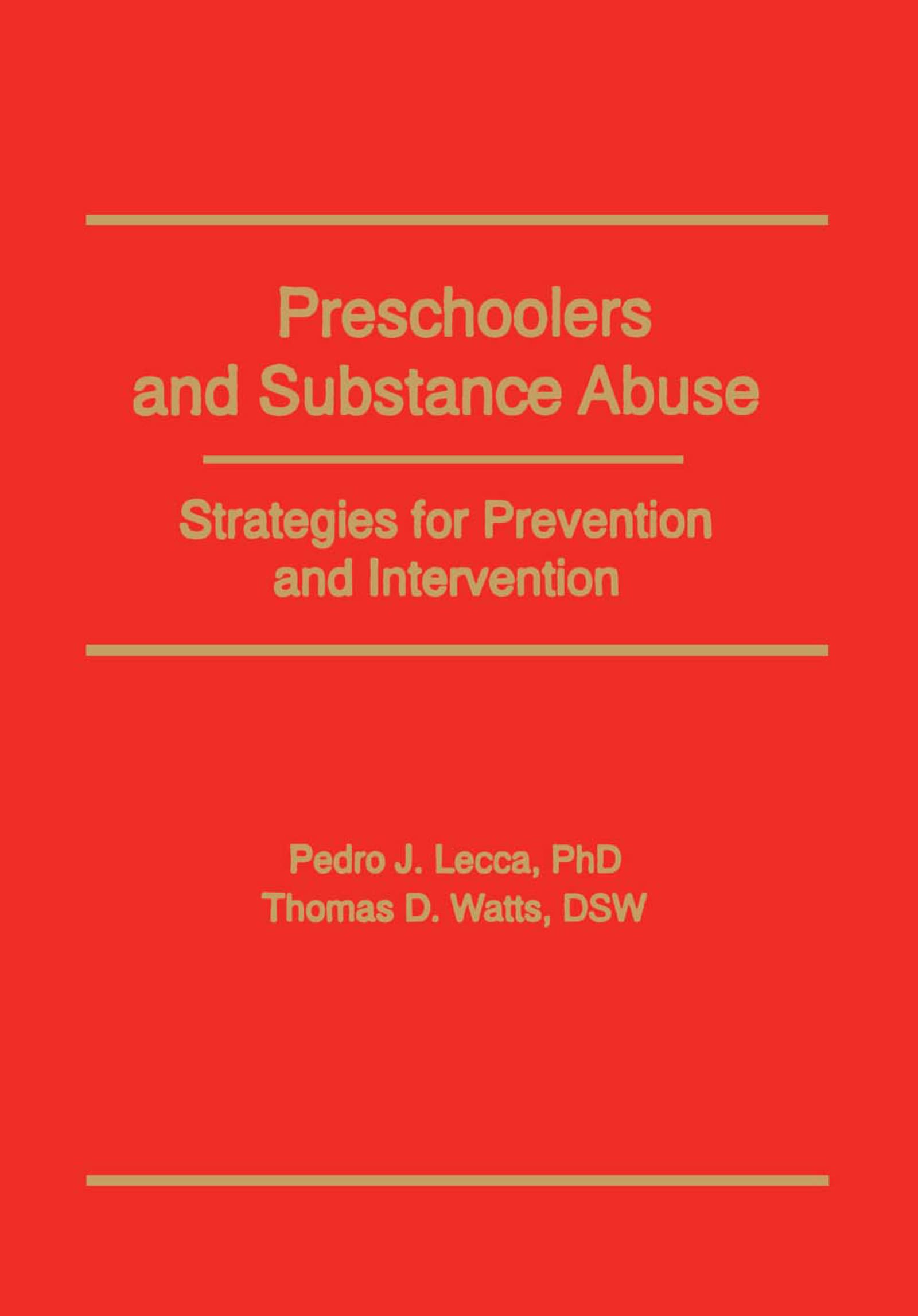 Buy Preschoolers and Substance Abuse: Strategies for Prevention and Intervention by Bruce Carruth | Bookshops.in — BookShops.in