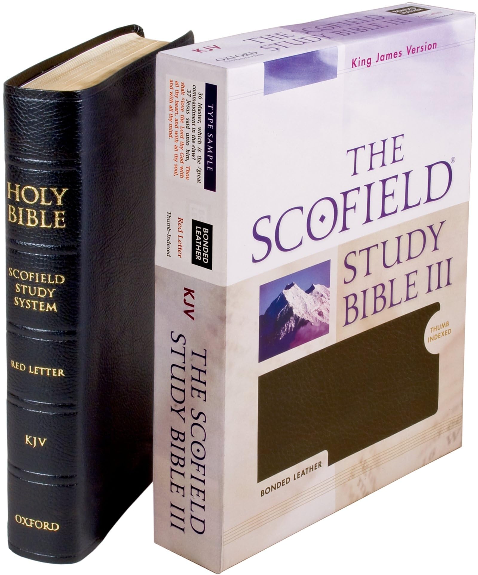 Buy Scofield Study Bible III KJV Indexed Edition by Oxford University Press | King James Version Black Bonded Leather Hardcover | Christian Reference Bible for Indian Readers — BookShops.in
