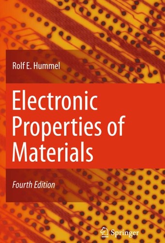 Buy Electronic Properties of Materials 4th Edition by Rolf E. Hummel | Springer | Hardcover | Engineering Textbook — BookShops.in