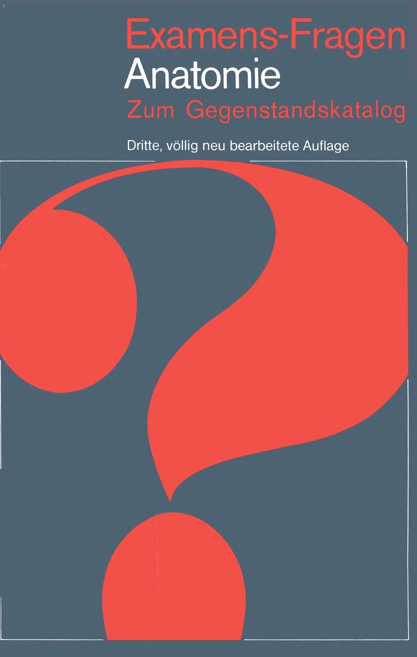 Buy Examens-Fragen Anatomie: Zum Gegenstandskatalog by H. Frick, H. Leonhardt, T. H. Schiebler - German Edition Hardcover | Springer-Verlag | Bookshops.in — BookShops.in