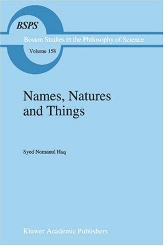 Buy Names, Natures And Things: The Alchemist Jabir Ibn Hayyan And His Kitab Al-ahjar, Book of Stones by Syed Nomanul Haq - Springer Nature, Hardcover, 1994 Edition - Health, Fitness & Nutrition — BookShops.in