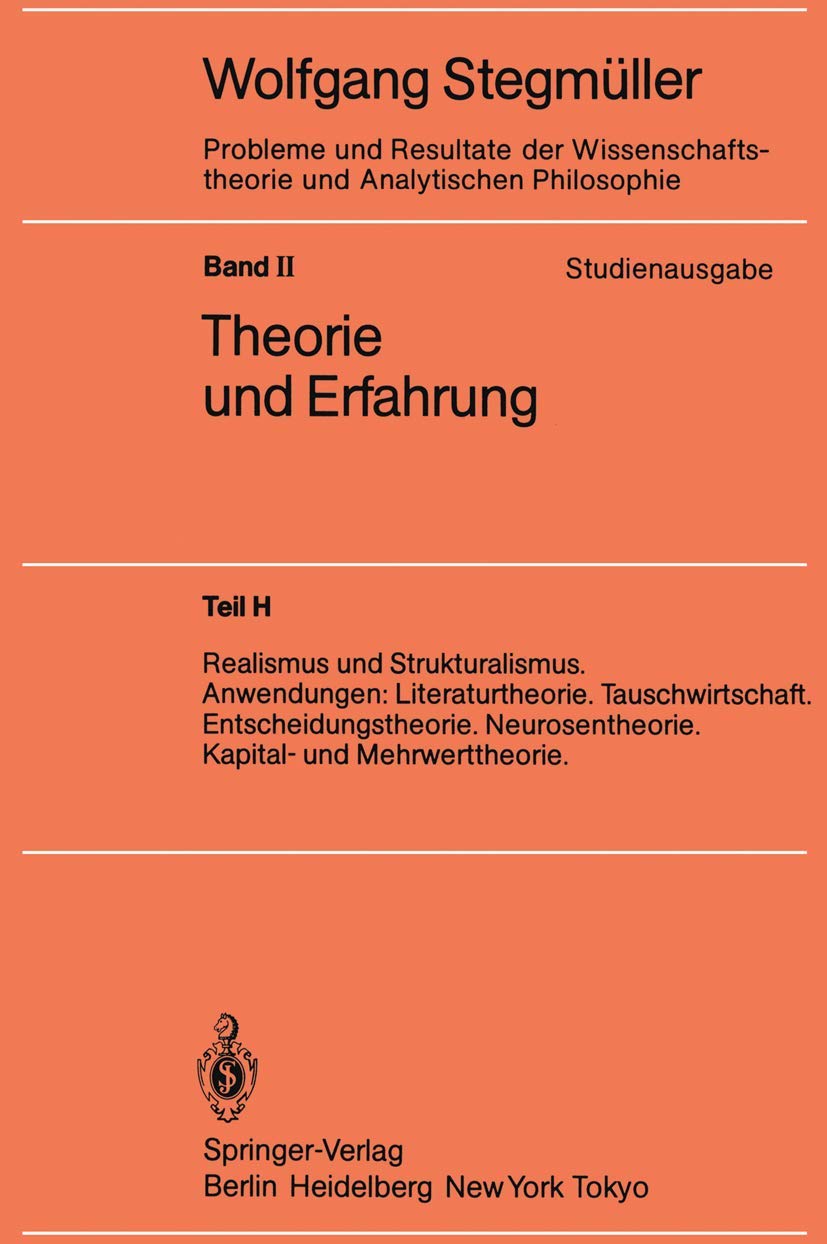 Buy Realismus und Strukturalismus by Wolfgang Stegmüller | Springer-Verlag | German Hardcover | Literary Theory & Economic Analysis Book — BookShops.in