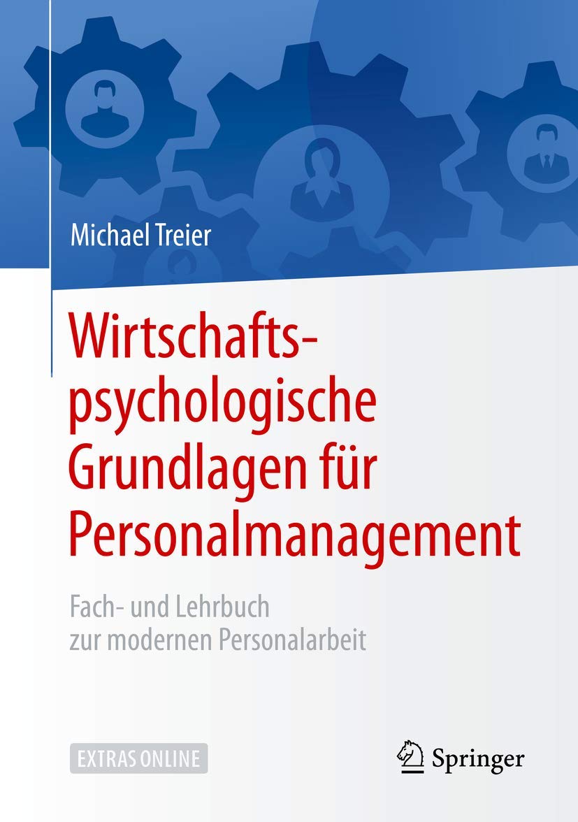 Buy Wirtschaftspsychologische Grundlagen für Personalmanagement by Michael Treier | Springer | German Hardcover | HR Textbook — BookShops.in