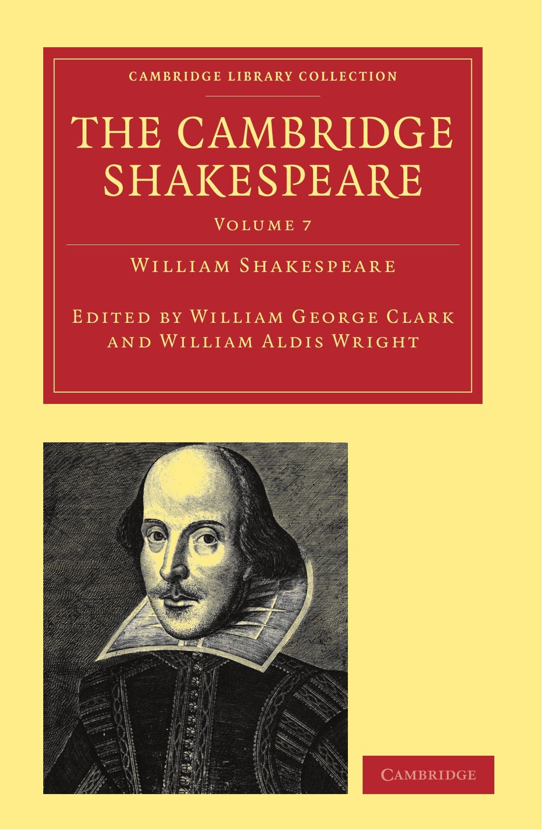 Buy The Cambridge Shakespeare Volume 7 | William Shakespeare | Cambridge University Press | Hardcover | 1st Edition | English Literature Textbook — BookShops.in