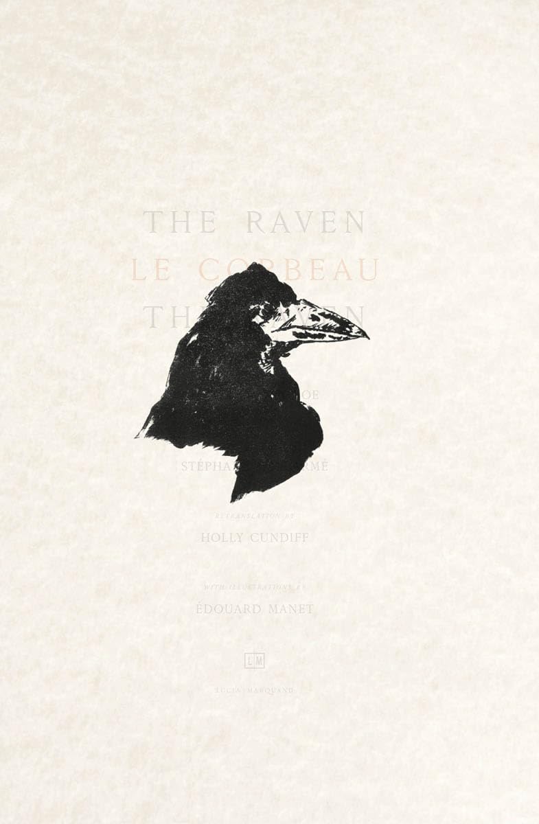 Buy The Raven / Le Corbeau: Bilingual Edgar Allan Poe Poem with Manet Illustrations – Hardcover by Marquand Books — BookShops.in