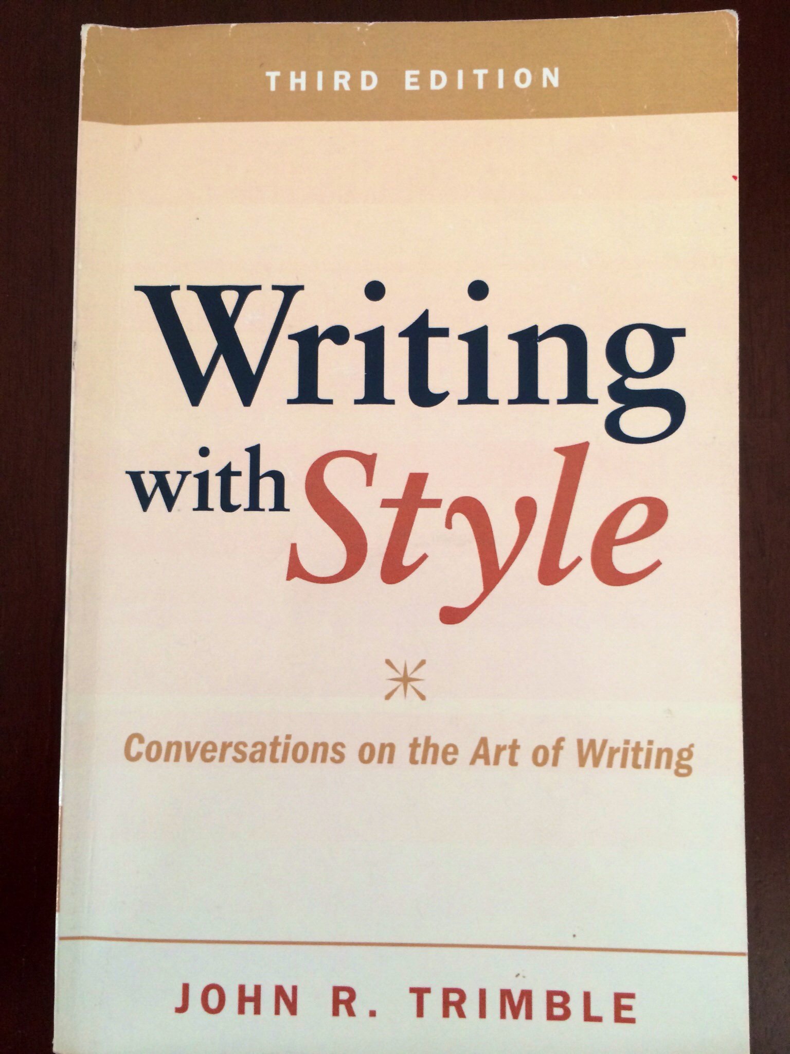 Buy Writing with Style: Conversations on the Art of Writing by John Trimble | Longman Pub Group | English | Paperback | 3rd Edition — BookShops.in