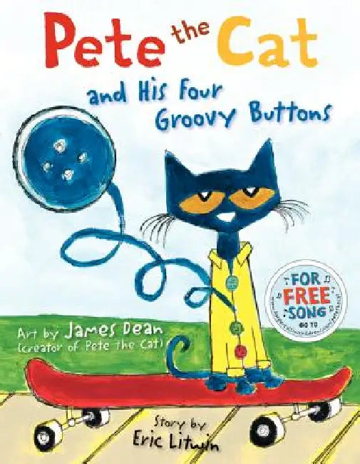 Buy Pete the Cat and His Four Groovy Buttons (English, Eric Litwin | Kimberly Dean | James Dean) — BookShops.in