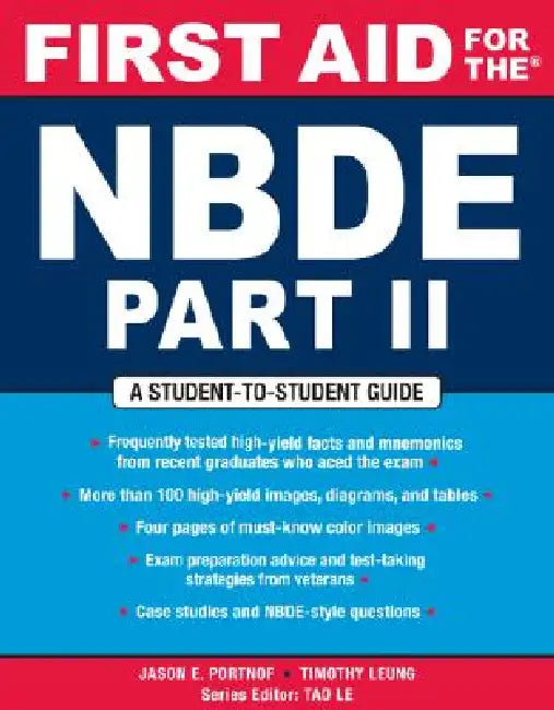 Buy First Aid for the NBDE Part II (English, Jason E. Portnof | Timothy Leung) — BookShops.in