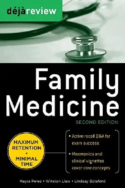 Buy Deja Review Family Medicine (English, Mayra Perez | Winston Liaw | Lindsay K. Botsford) — BookShops.in