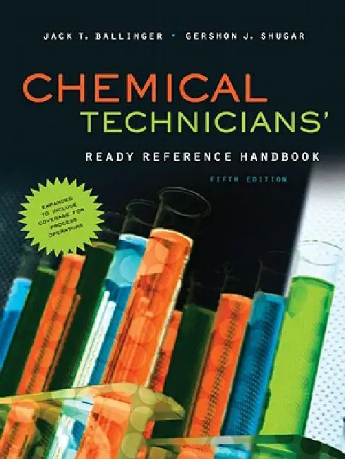 Buy Chemical Technicians' Ready Reference Handbook (English, Jack T. Ballinger | Gershon J. Shugar) — BookShops.in