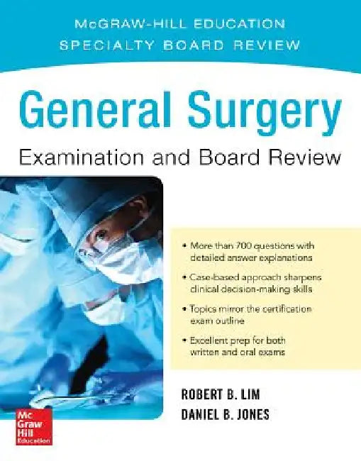 General Surgery Examination and Board Review (English, Robert Lim | Daniel Jones)