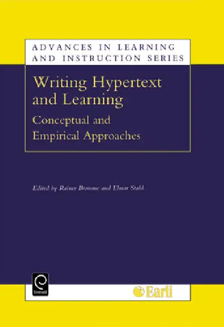 Writing Hypertext and Learning (English, Rainer Bromme | E. Stahl)