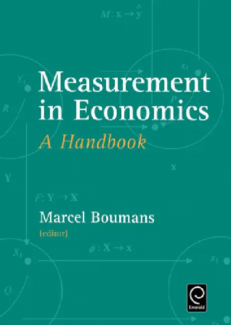 Buy Measurement in Economics (English, Marcel Boumans) — BookShops.in