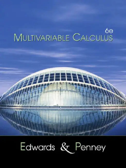 Buy Multivariable Calculus (English, C. Edwards | David Penney) — BookShops.in
