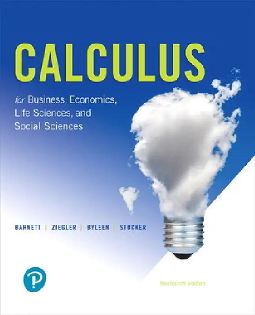 Calculus for Business, Economics, Life Sciences, and Social Sciences – Raymond Barnett Pearson view 2