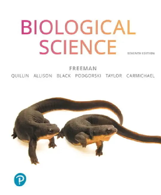 Biological Science (English, Scott Freeman | Kim Quillin | Lizabeth Allison)