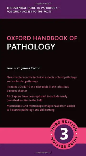 Oxford Handbook Of Pathology (English, James Carton)