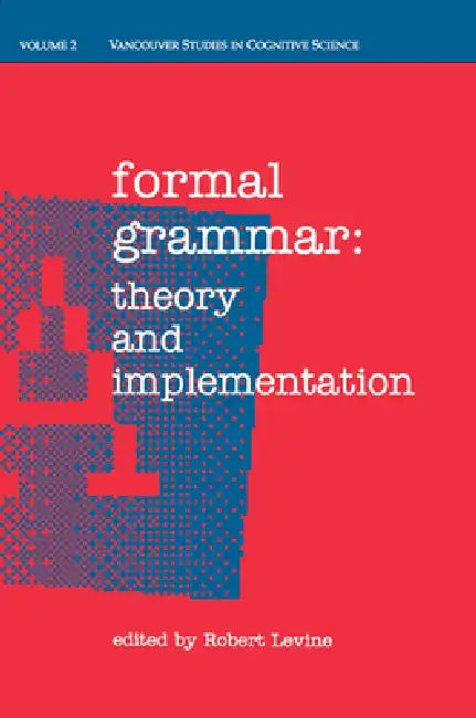Buy Formal Grammar (English, Robert Levine) — BookShops.in